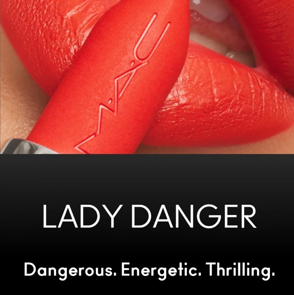 Macximal Silky Matte Lipstick Lady Danger Brand New in Box Authentic